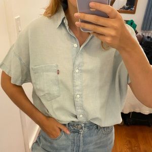 Levi’s Chambray Short-Sleeve Button Down